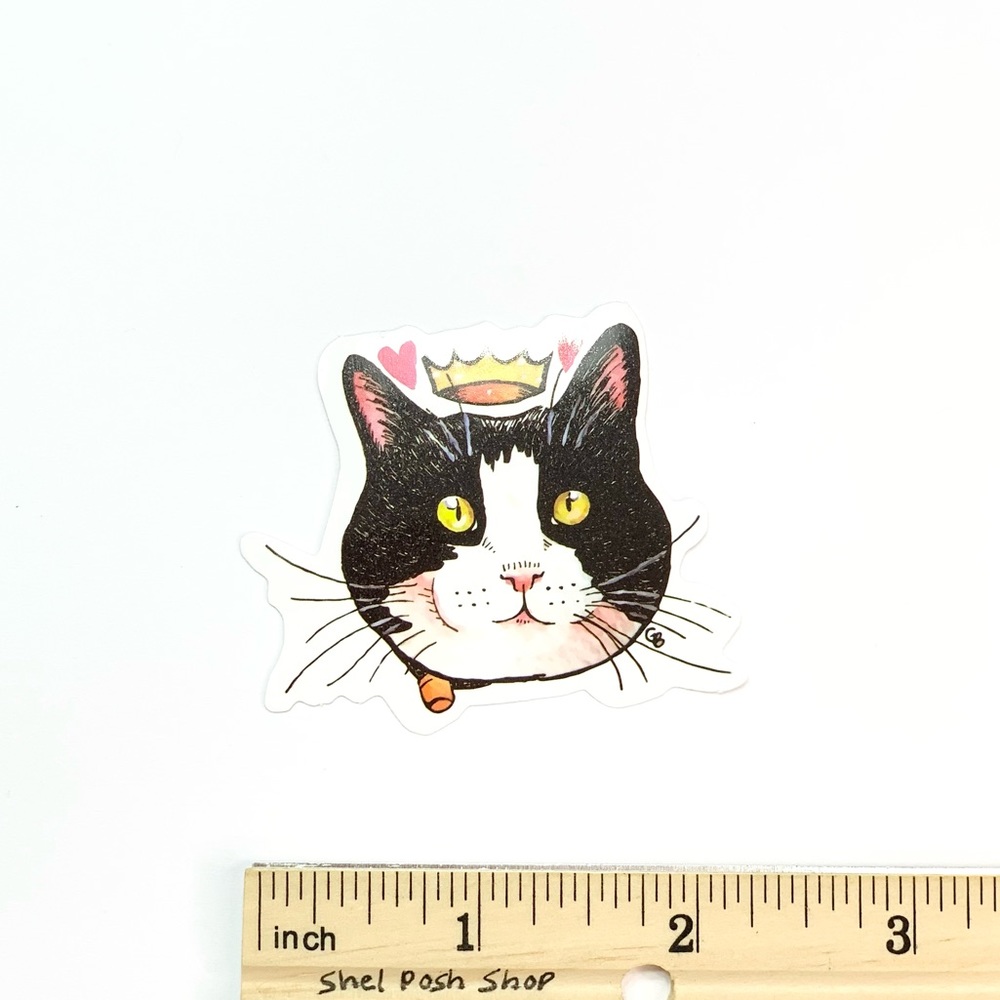 Cat Vinyl Sticker - Picture 2 of 2